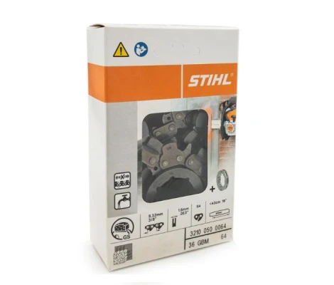 Kit De Cadena De Diamante 3/8″ 36GBM 64 Dientes y Piñón STIHL 32100500064